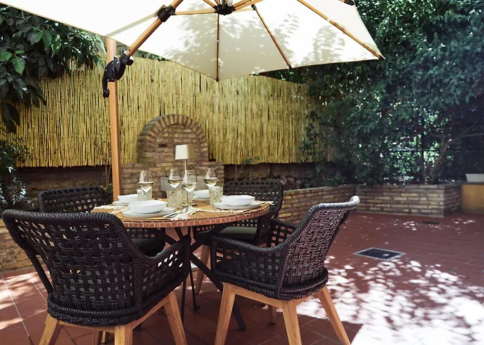 Domus Duca Claudius I Classy Vatican With Private Garden Apartment Rom